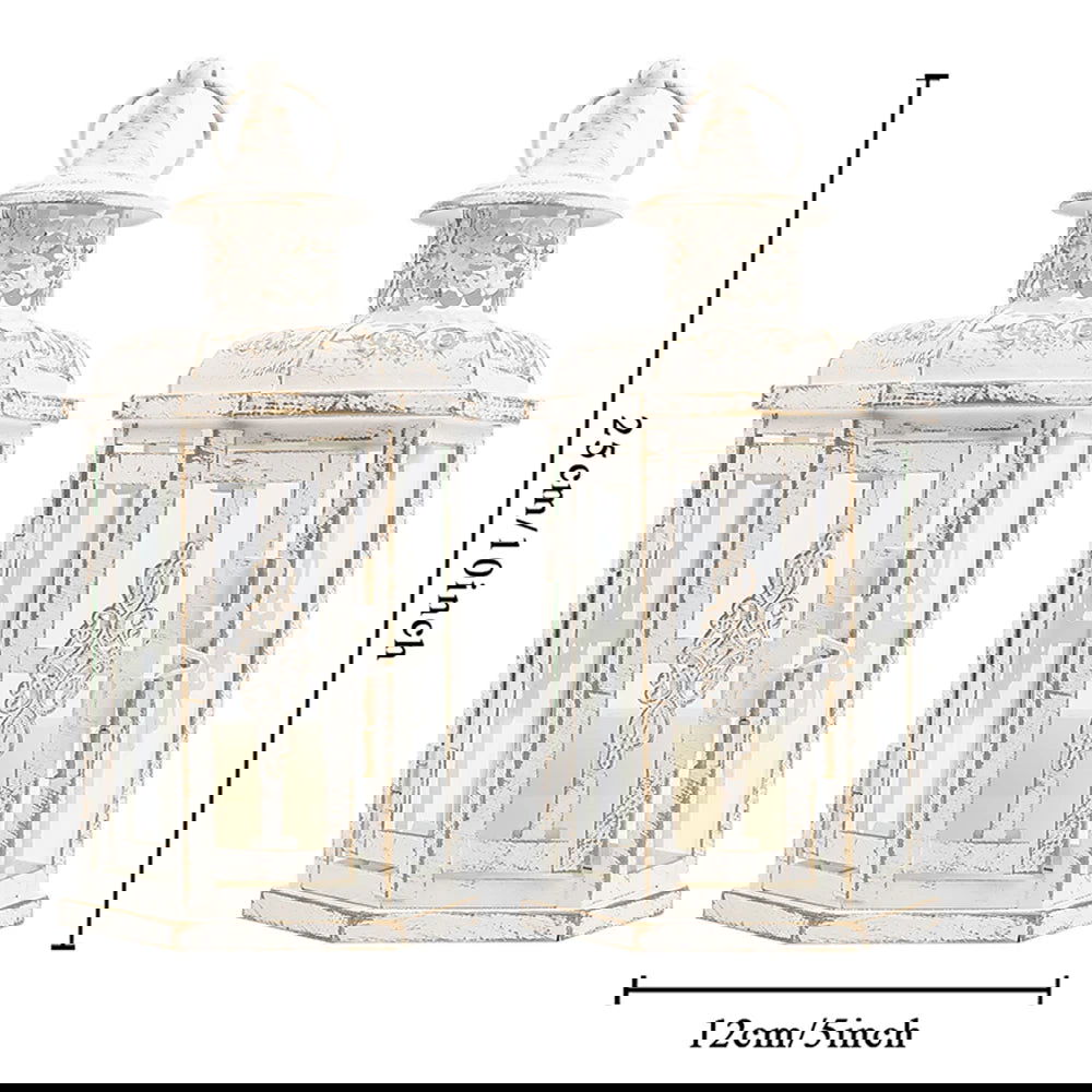 Vintage Nordic Candle Holder Lantern - Black Iron Hanging Lantern - candletown.net