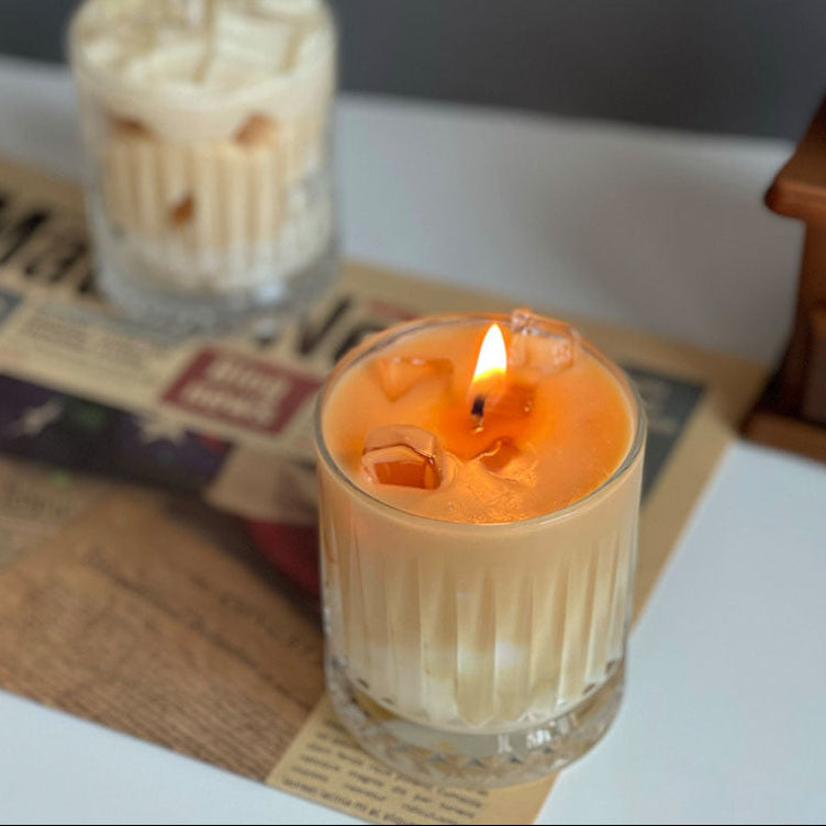 Iced Coffee Soy Candle – Cream Latte Style - candletown.net