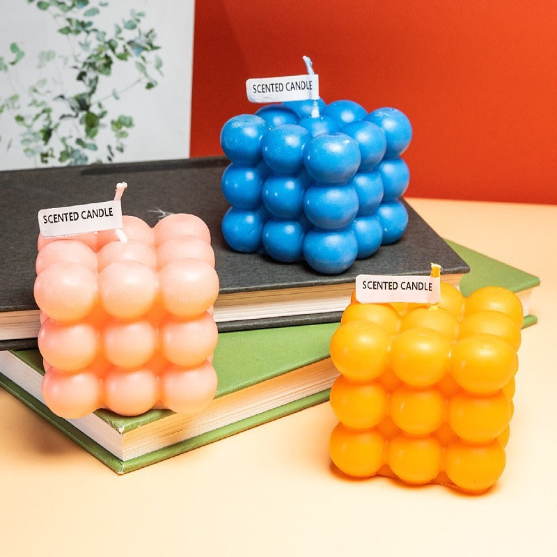 Layered Bubble Scented Candle