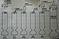 Color-Changing LED Christmas Candle Light