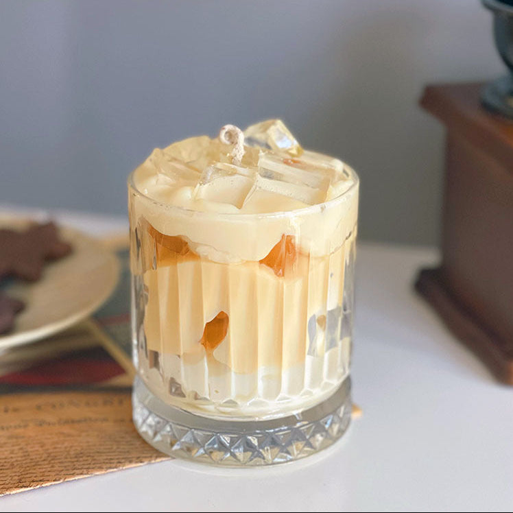 Iced Coffee Soy Candle – Cream Latte Style - candletown.net
