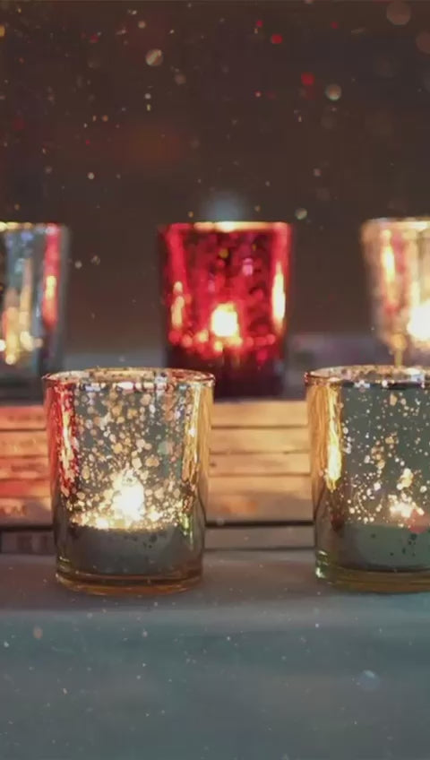 Glass Crystal-like Candle Holder - Romantic Tealight Decor