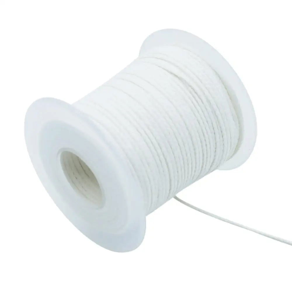61m/roll 100% Cotton Candle Wicks - Smokeless Braid Candle Wick for Candle Making - candletown.net